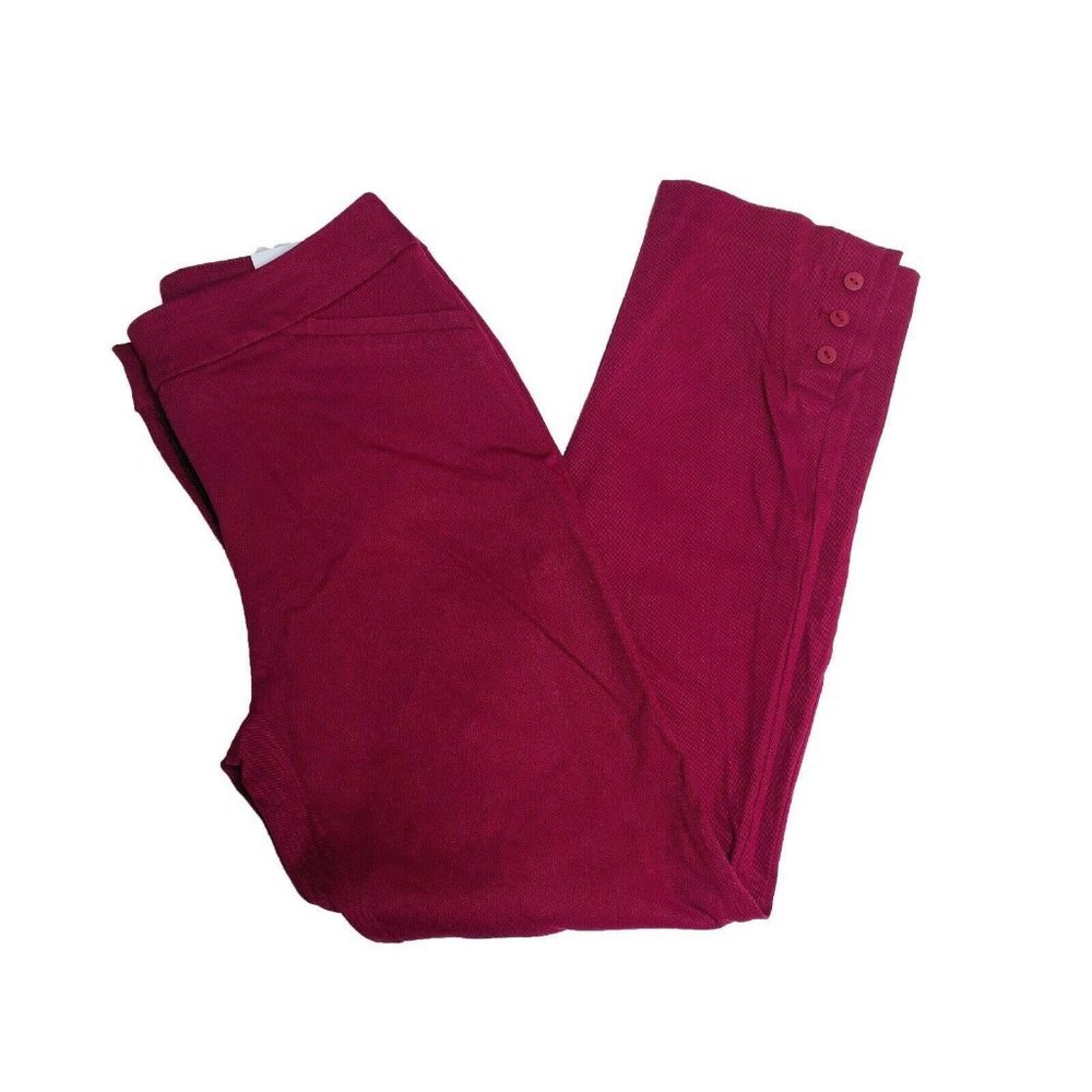 Chicos Pants Size 0 Slim Leg Short Ultra-Comfy